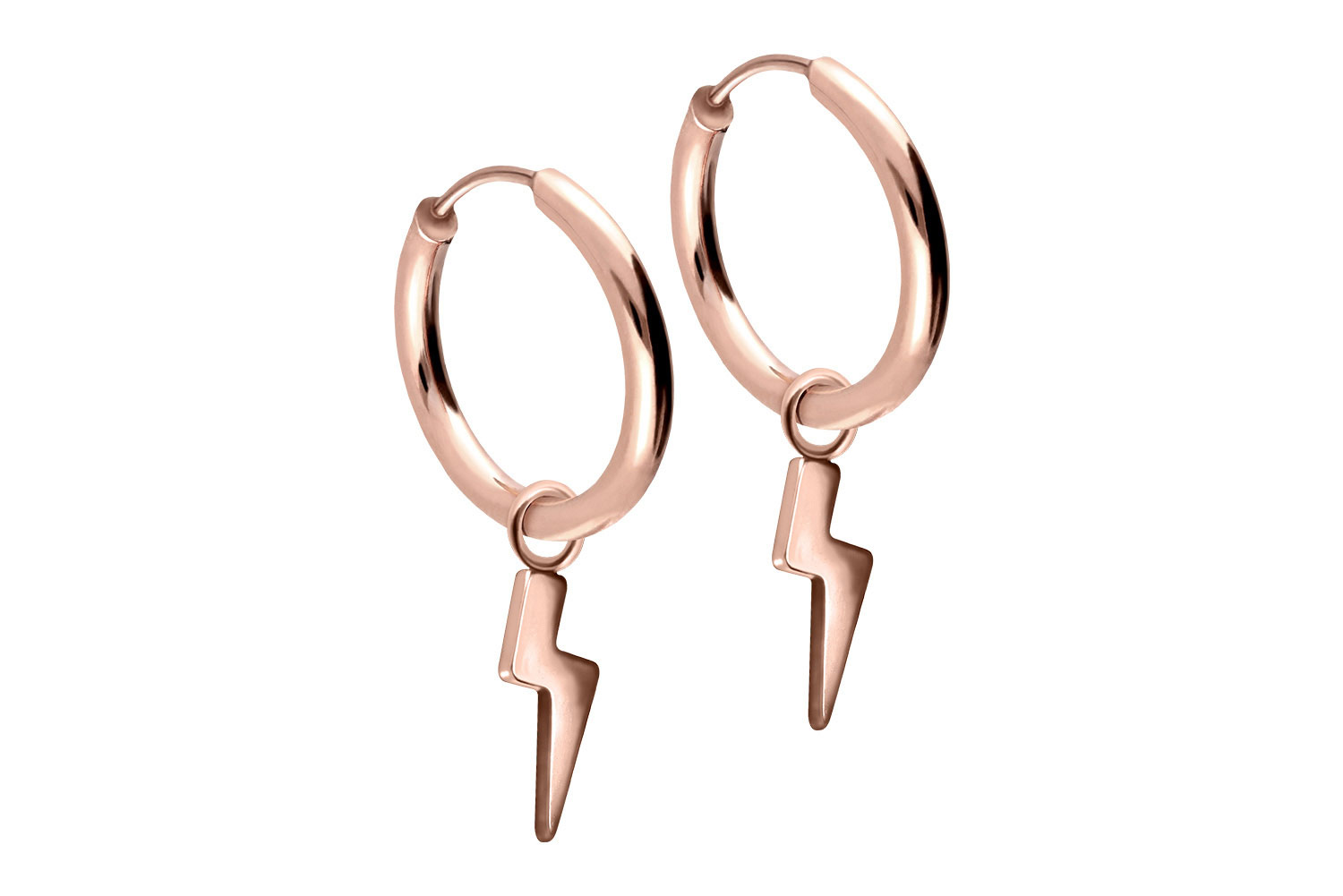 Chirurgenstahl Ohrclicker Creolen BLITZ von Piercingline